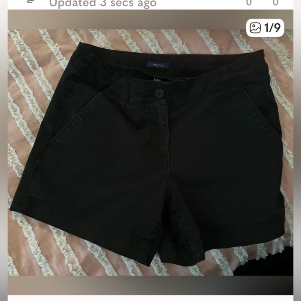 Nautica Women's Classic Black Shorts